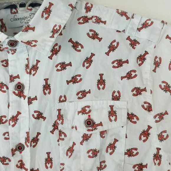 Lobster button down shirt - Picture 6 of 6